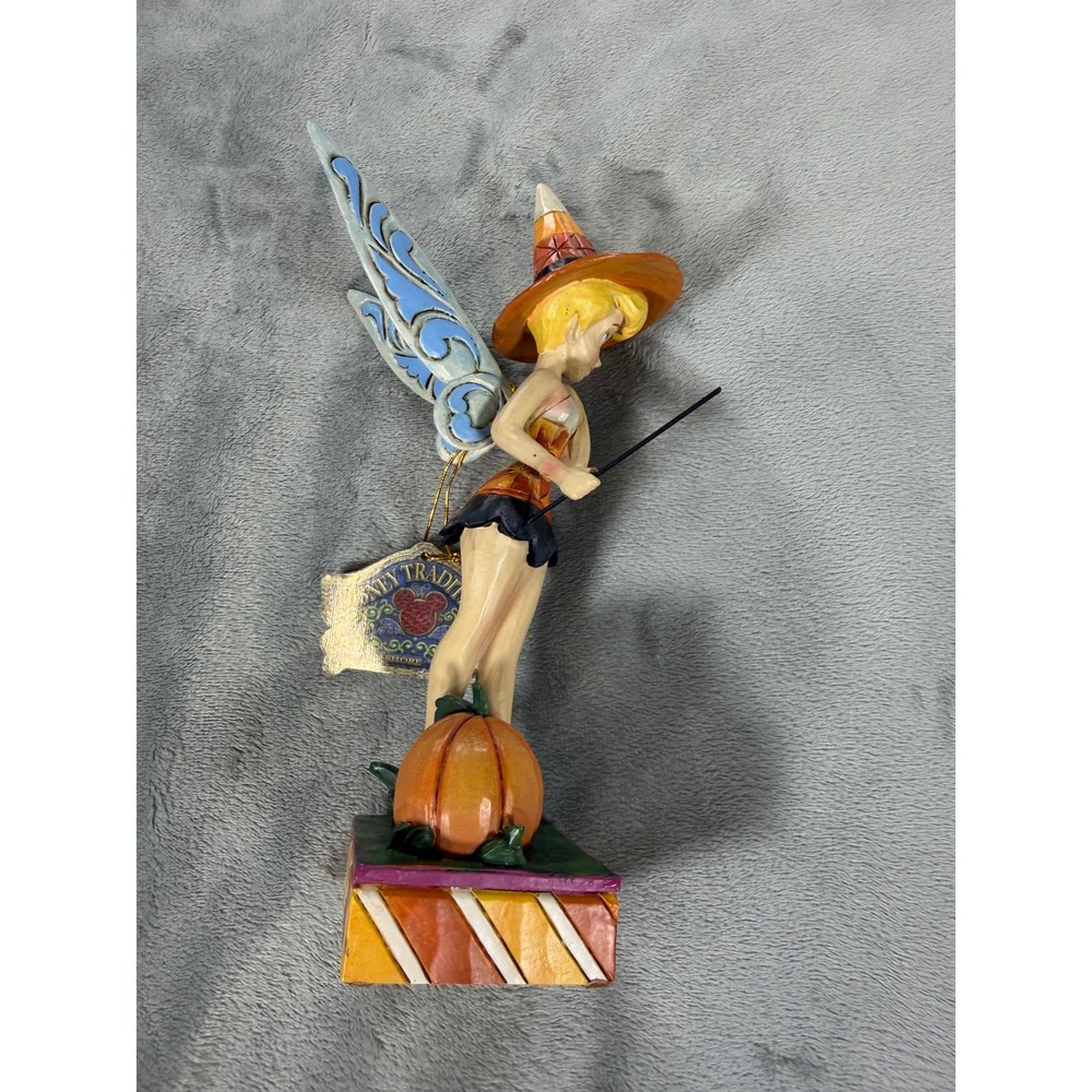 Jim Shore Tinkerbell Sweet Spell Halloween Figurine 4057949 Retired Disney - Picture 9 of 9